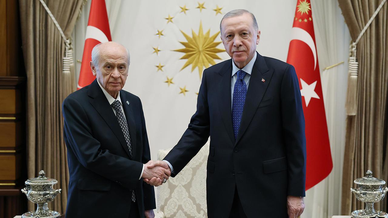 Cumhurbaşkanı Erdoğan ve MHP Genel Başkanı Bahçeli arasında önemli görüşme