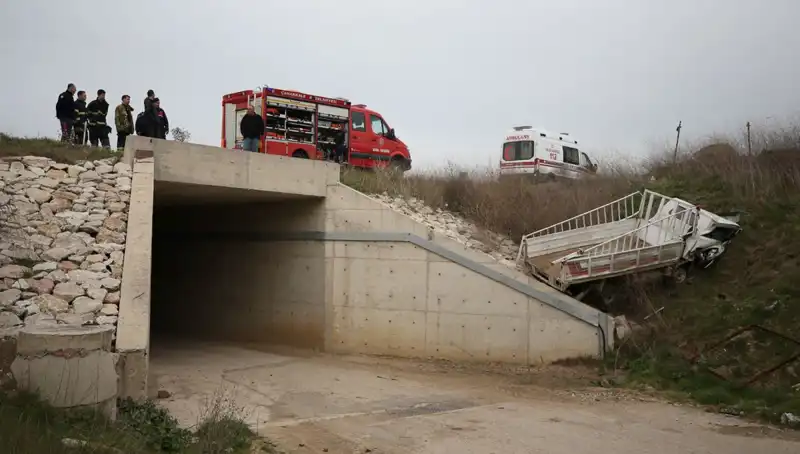 Kamyonet Alt Geçide Düştü: Tek Kurbanın Dramı ve Soru İşaretleri